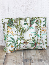 Load image into Gallery viewer, Quilted Cotton Tote Bag
