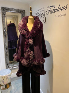 Faux Fur Wrap PE371