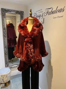 Faux Fur Wrap PE371