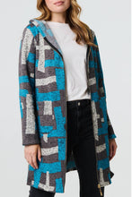 Load image into Gallery viewer, Georgina Longline Hooded Knitted Coat
