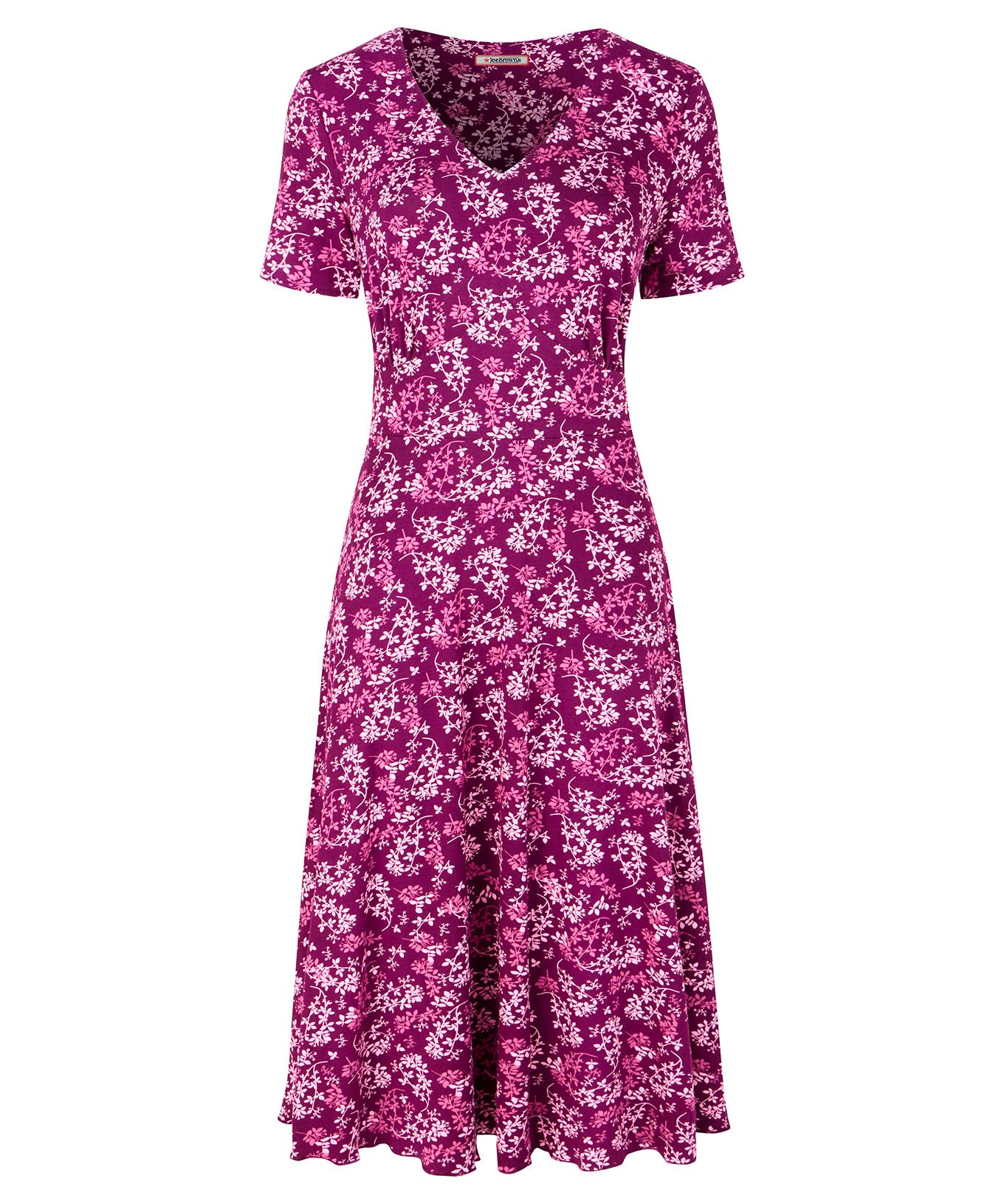 Radiant Reversible Printed Jersey Dress