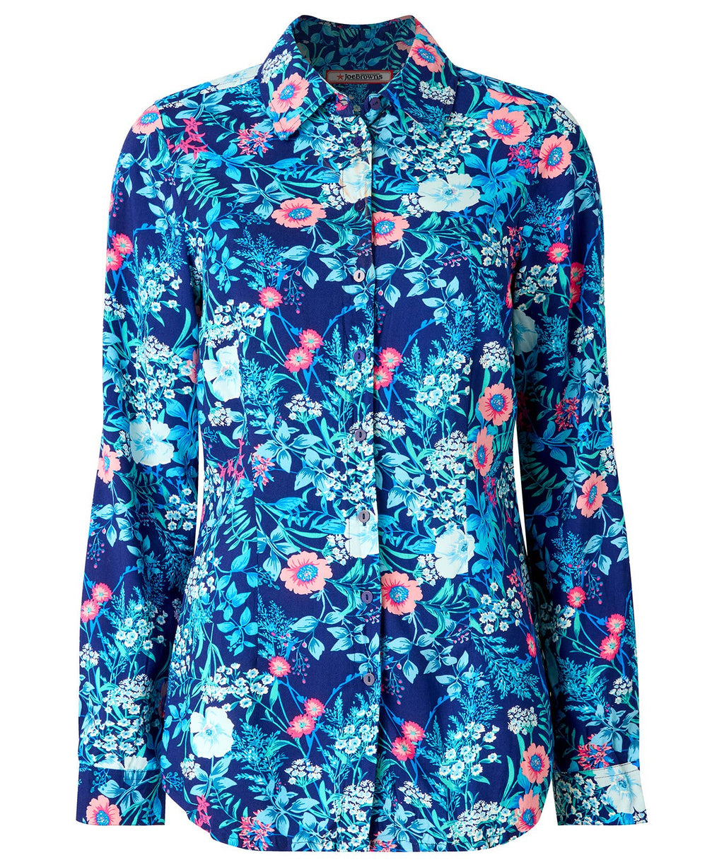 Charming Floral Printed Blouse