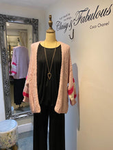 Load image into Gallery viewer, Suzi Stripe Sleeve Cardigan 1850
