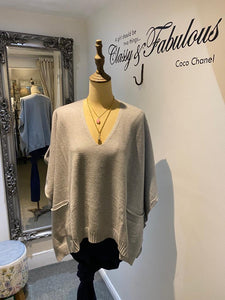 Pauline Poncho Jumper