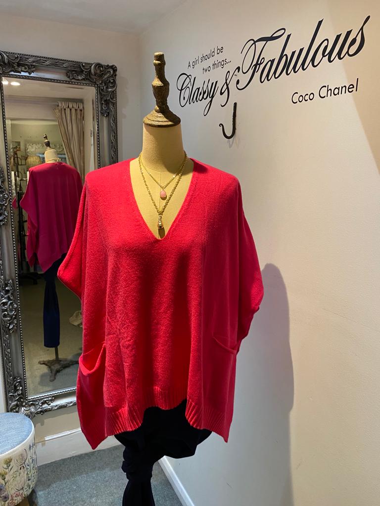 Pauline Poncho Jumper
