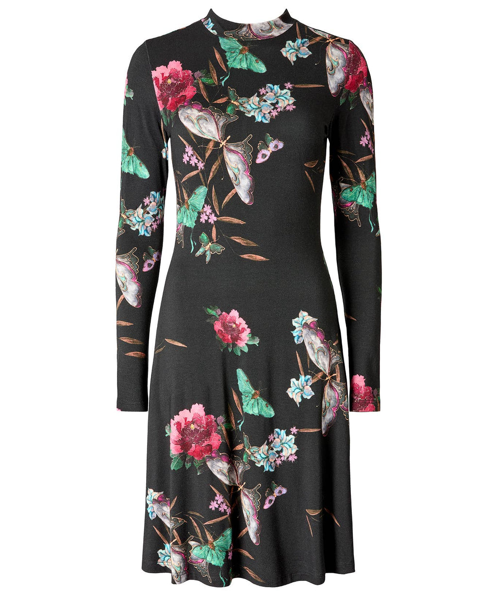 Beautiful Butterfly Jersey Dress – MiMi