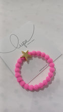 Load image into Gallery viewer, Lupe Hair Tie and Bracelet Gold Star
