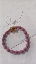 Load image into Gallery viewer, Lupe Hair Tie and Bracelet Gold Elephant
