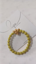Load image into Gallery viewer, Lupe Hair Tie and Bracelet Gold Bee
