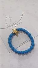 Load image into Gallery viewer, Lupe Hair Tie and Bracelet Gold Star
