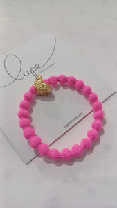 Lupe Hair Tie and Bracelet Gold Angel Wing