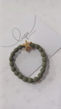 Load image into Gallery viewer, Lupe Hair Tie and Bracelet Gold Star
