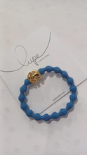 Load image into Gallery viewer, Lupe Hair Tie and Bracelet Gold Elephant

