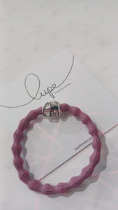 Lupe Hair Tie and Bracelet Silver Elephant