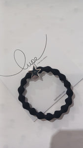 Lupe Hair Tie and Bracelet Silver Star
