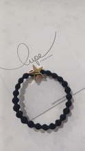 Load image into Gallery viewer, Lupe Hair Tie and Bracelet Gold Star
