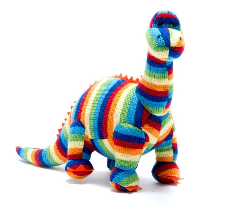 Knitted Stripe Diplodocus BY4057