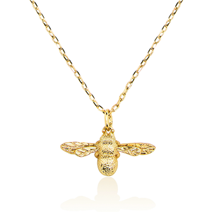 Gold Bee Necklace