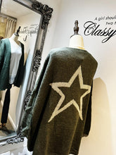 Load image into Gallery viewer, Star Back Cardigan 1700
