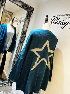 Star Back Cardigan 1700