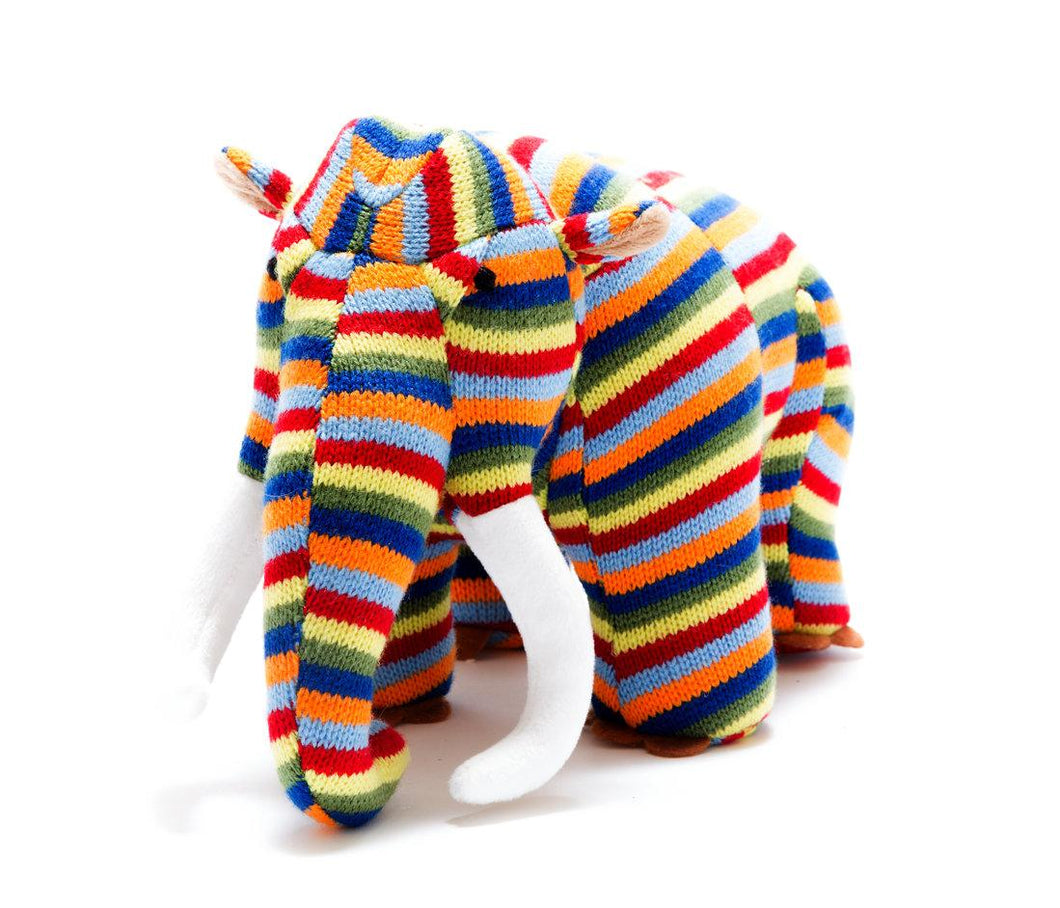 Knitted Striped Mammoth